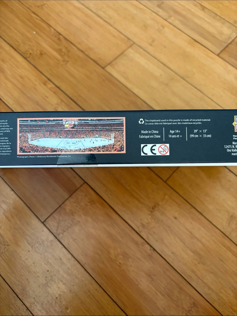 1,000 Piece Panoramic Puzzle - Philadelphia Flyers 🧡🖤